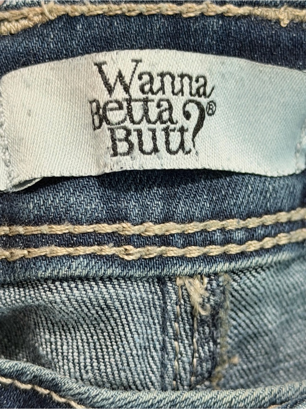 YMI Jeans “Wanna Betta Butt” Mid Rise Dark Wash Bootcut Flare - Picture 4 of 14